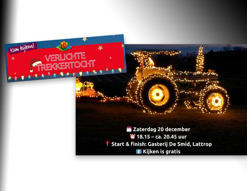 Verlichte trekkeroptocht