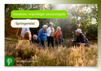 Vrijwilliger natuurgids gezocht in het Springendal