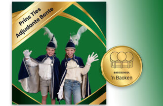 Schoolprins Ties en adjudante Bente regeren over de Kiezelstenen