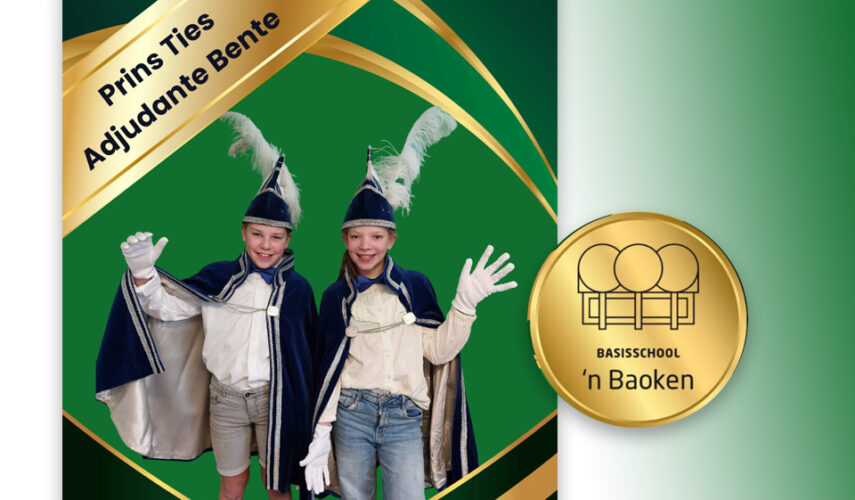 Schoolprins Ties en adjudante Bente regeren over de Kiezelstenen