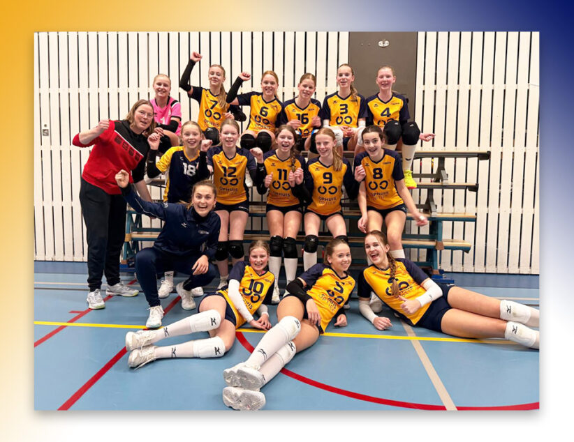 Inzet en teamspirit sleutel tot succesvolle voorronde C meiden Lammerink Set-Up ‘65