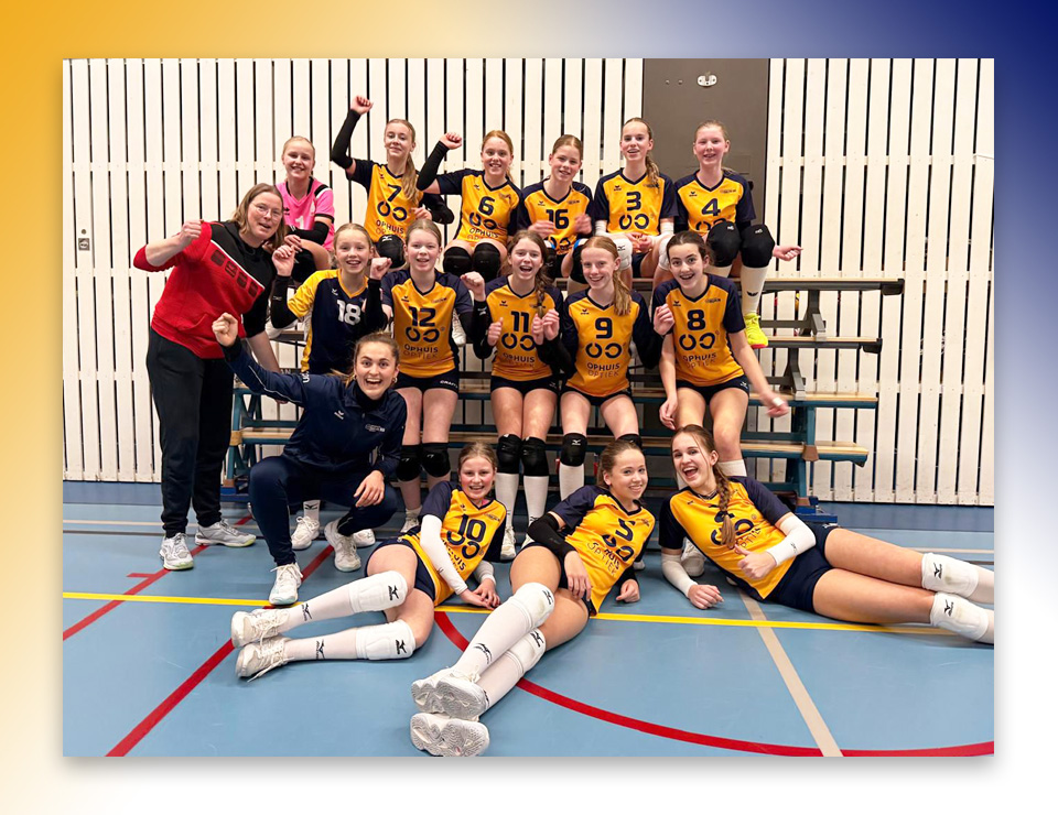 Inzet en teamspirit sleutel tot succesvolle voorronde C meiden Lammerink Set-Up ‘65