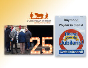 Raymond Teikotte in het zonnetje gezet