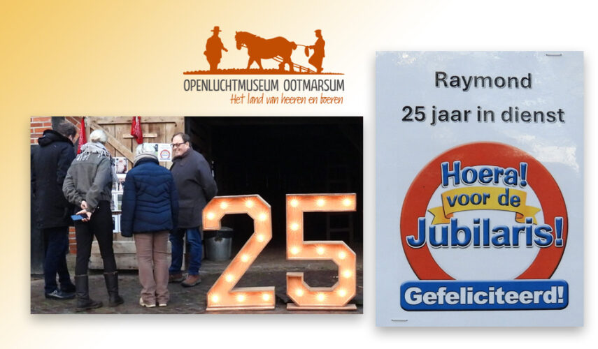 Raymond Teikotte in het zonnetje gezet