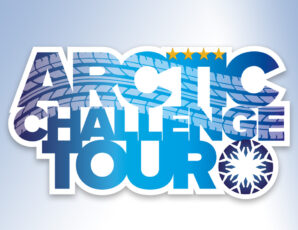 Feestelijke finish Arctic Challenge in centrum Ootmarsum