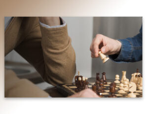 Gezellig schaken in de Bibliotheek Ootmarsum