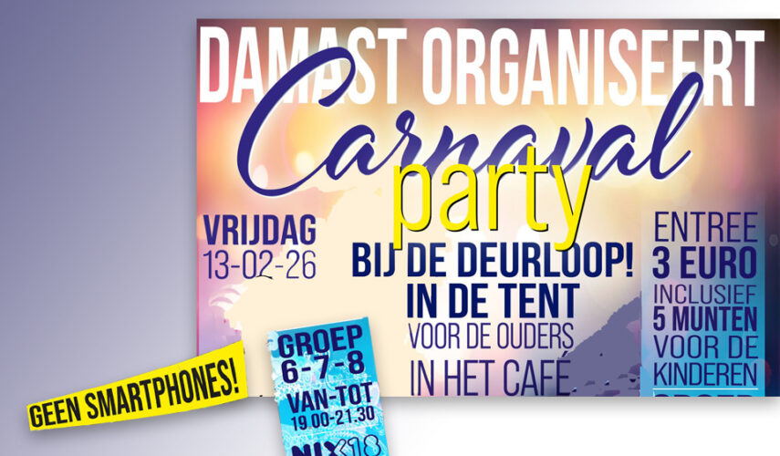 Damast Jeugddisco – wat een topavond!