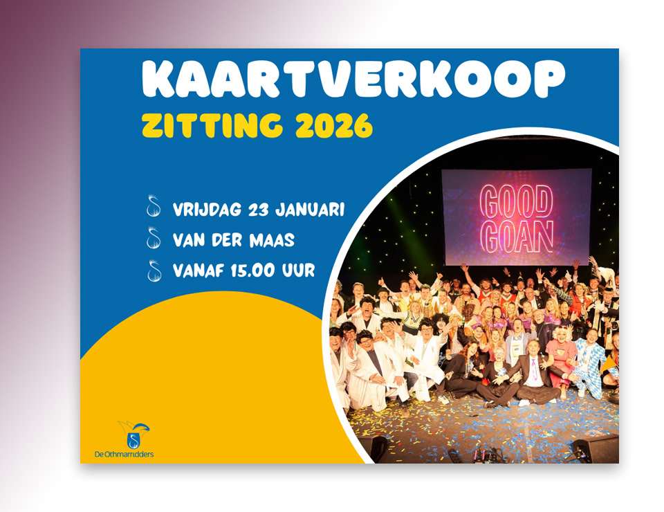 Kaartverkoop zitting Othmarridders