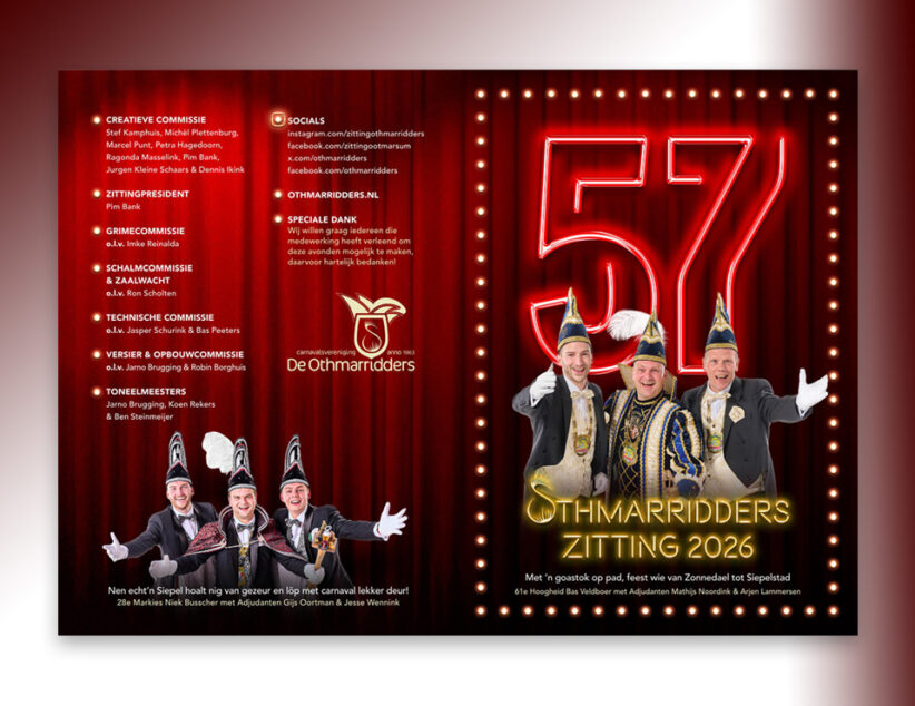 Veel complimenten voor zittingsavonden Othmarridders