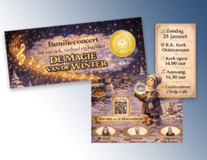 Magisch familieconcert Harmonie St. Caecilia Ootmarsum: De magie van de winter
