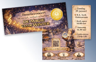 Magisch familieconcert Harmonie St. Caecilia Ootmarsum: De magie van de winter