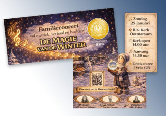 Magisch familieconcert Harmonie St. Caecilia Ootmarsum: De magie van de winter
