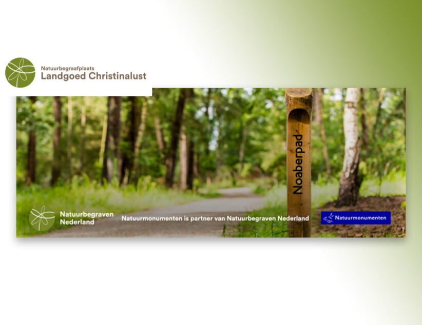 Een afscheid en blijvende asbestemming op één plek in de natuur