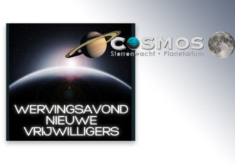 Wervingsavond nieuwe vrijwilligers Sterrenwacht Cosmos