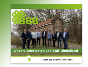 BBB Dinkelland neemt voor het eerst deel aan de gemeenteraadsverkiezingen