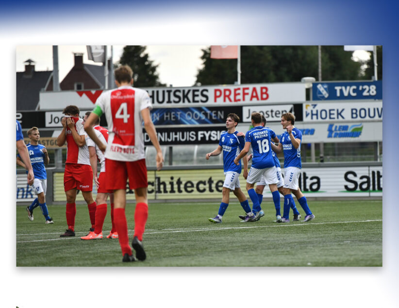 TVC ’28  op bezoek bij Flevo Boys