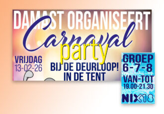 Damast Jeugd Disco: Carnaval in de tent bij café ’n Deurloop