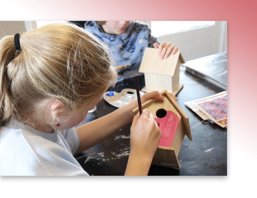 Vogelvoederhuisje pimpen bij Erve Meinders