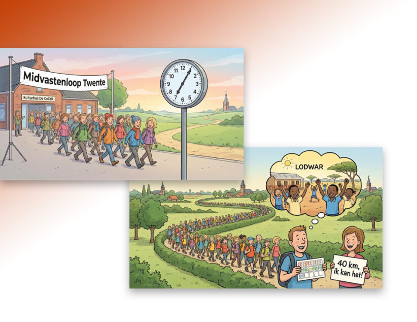 Midvastenloop meer dan wandelen