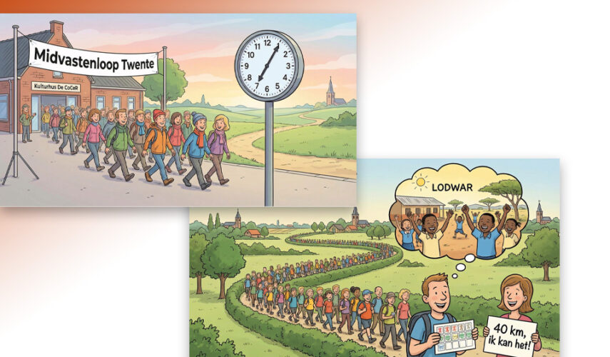 Midvastenloop meer dan wandelen