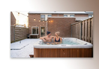Winter-wellness in eigen tuin