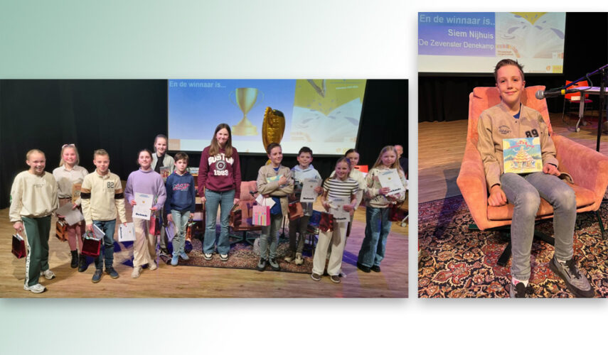 Siem Nijhuis wint Dinkellands voorleeswedstrijd!