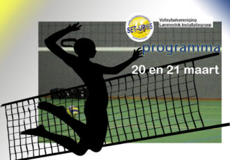 Mooie en belangrijke wedstrijden in sporthal de Schalm