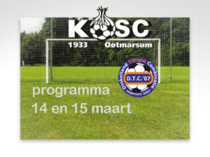 DTC’07 – KOSC een derby om naar uit te kijken