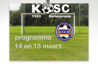 DTC’07 – KOSC een derby om naar uit te kijken