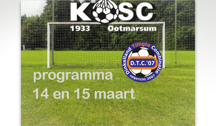 DTC’07 – KOSC een derby om naar uit te kijken
