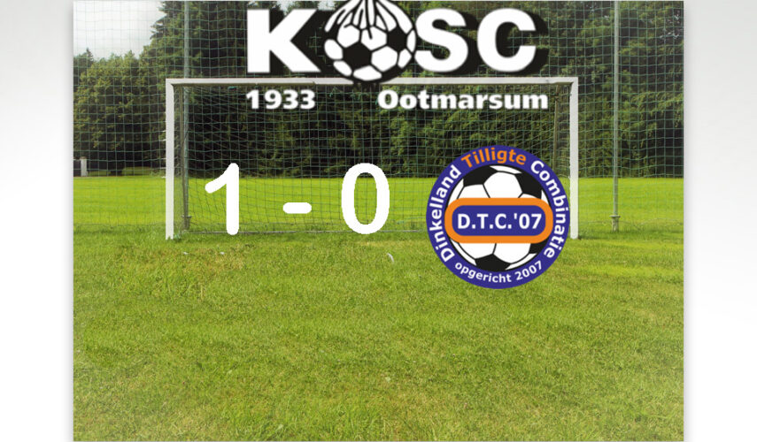 KOSC pakt in het hol van de leeuw derbywinst