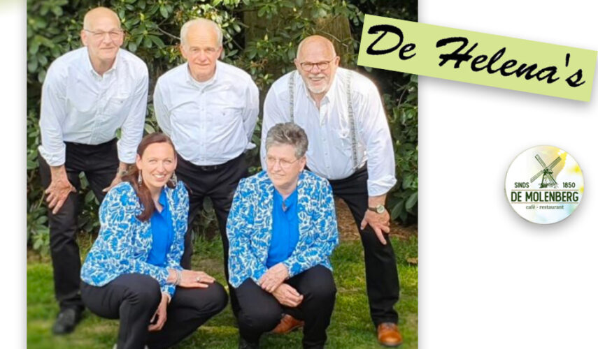 Helena’s treden op in café de Molenberg