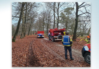 Brandweeroefening in het Springendal