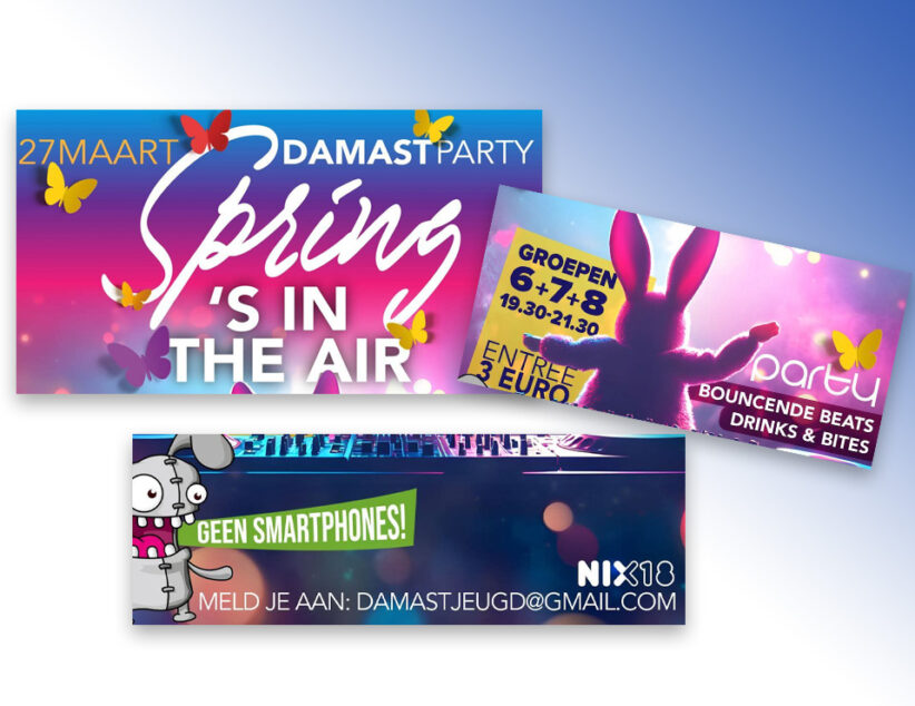 Jeugddisco in Het Damast