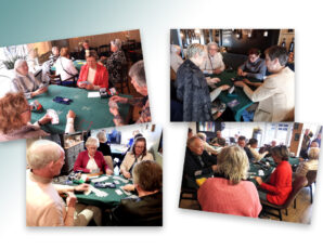 Zilveren kroegentocht bridgers op een heerlijke zonnige dag