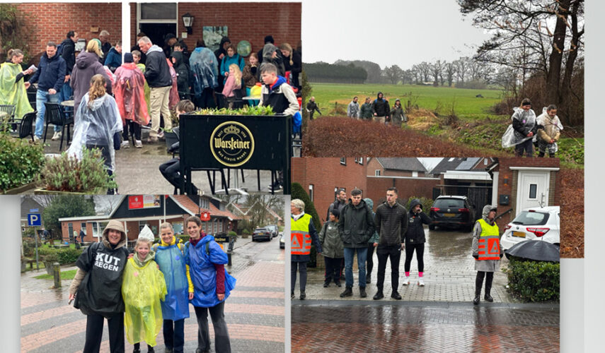 Veel respect voor deelnemers tijdens regenachtige Midvastenloop