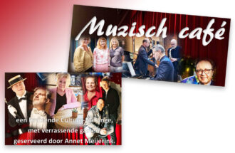 Het lied is leidend tijdens het Muzisch Café