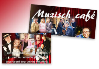Het lied is leidend tijdens het Muzisch Café