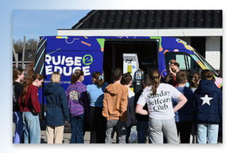Dag vol actie op basisschool de Kerkewei met Recyclebus