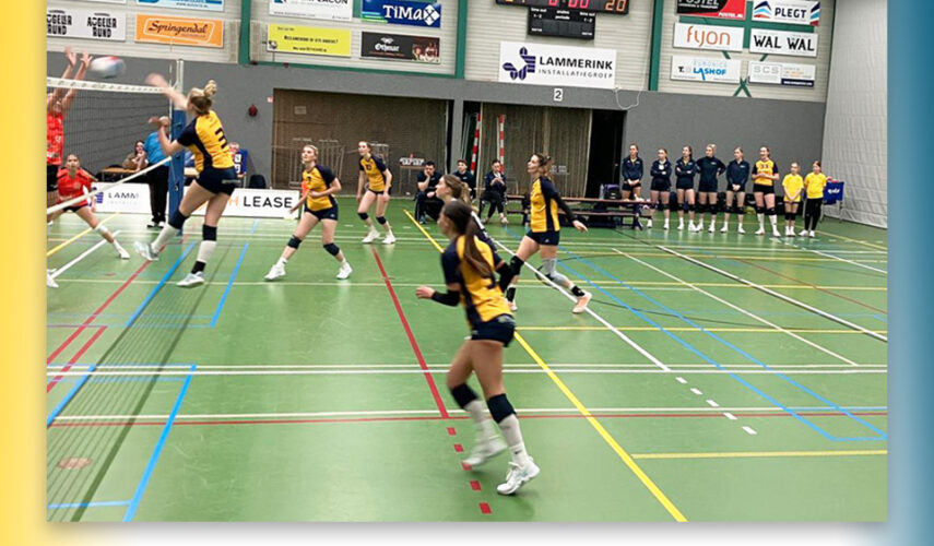 Belangrijke winstpartijen in sporthal de Schalm