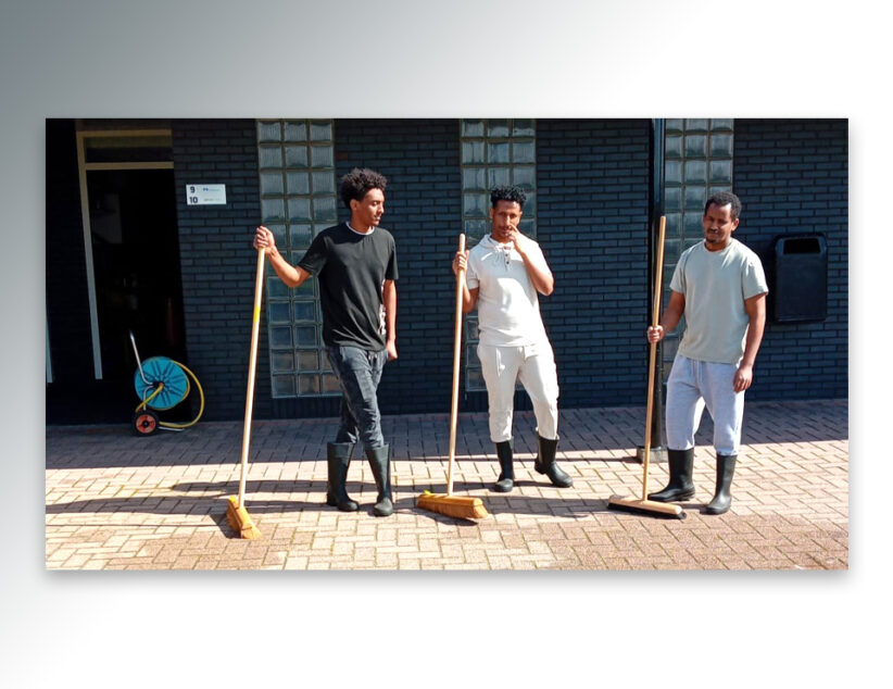 Samenwerking met het AZC bij De Tukkers