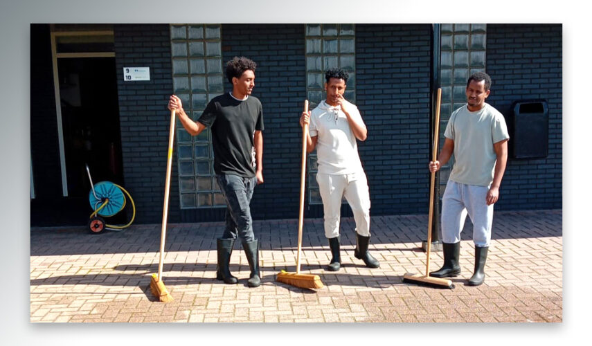 Samenwerking met het AZC bij De Tukkers