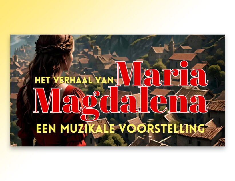 Indringende muzikale voorstelling over Maria Magdalena komt naar De Lutte