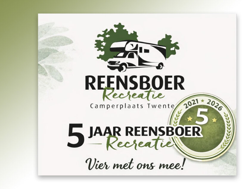 Feestelijk jubileum: Reensboer Recreatie viert 5-jarig bestaan!