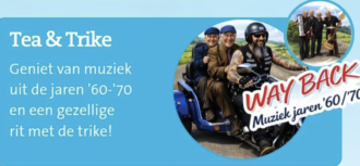 Tea & Trikes bij woonzorgcentrum Franciscus