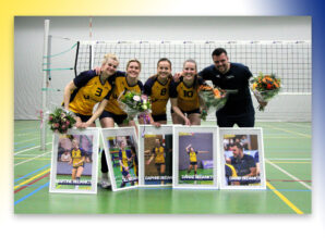 Vijftal neemt afscheid van dames 1 Lammerink Set-Up ‘65