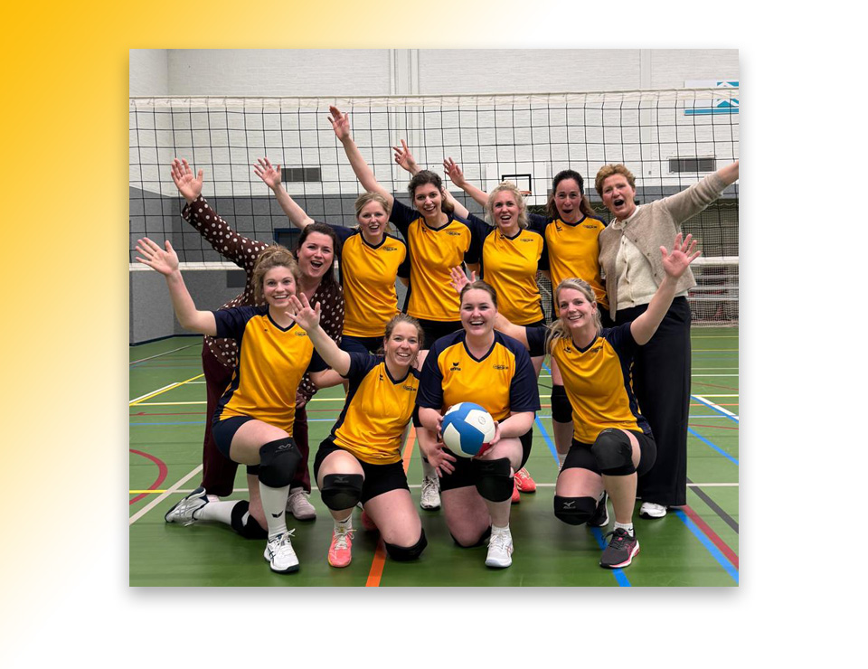 Dames recreatie 2 Lammerink Set-Up ’65 ongeslagen kampioen