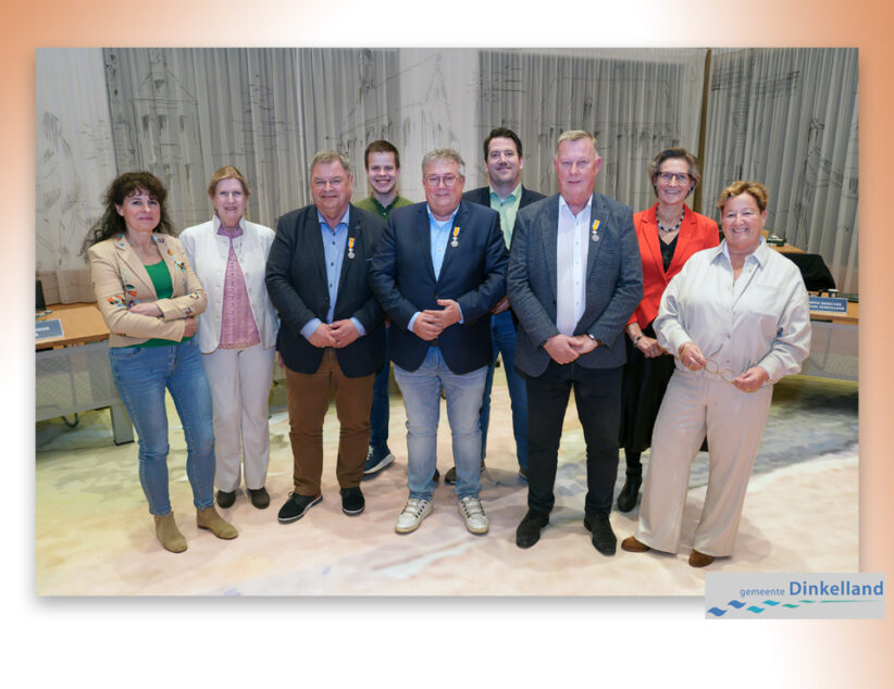 Afscheid raads – en commissieleden met koninklijke onderscheidingen