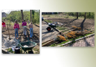 Leerlingen helpen vlinders en bijen