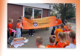 Basisschool ’n Baoken kleurt oranje boven!